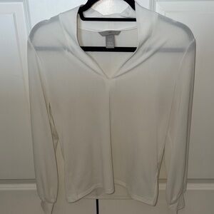 H&M Classic Cream Blouse